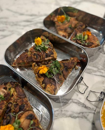 Chickpea Vegetable Frittata