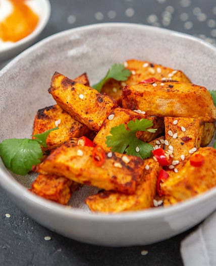 Air Fryer Sweet Potato Wedges