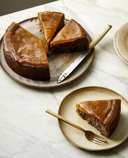 Ricotta, Hazelnut and Marmalade Choc Chip Cake