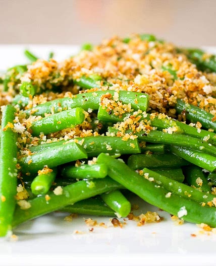 Best Green Bean Recipe with Panko Crumbs