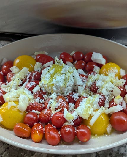 Roasted Tomato Boursin Pasta Sauce