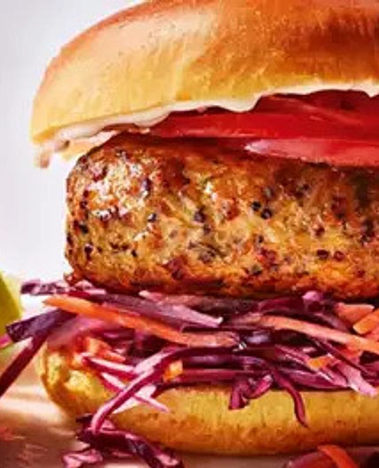 Chicken & quinoa burgers