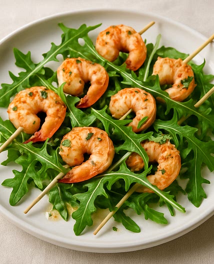 Lemony Shrimp & tomatoes 