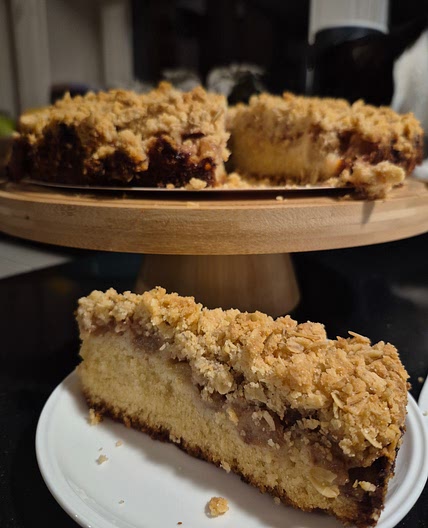 Apple cinnamon crumble