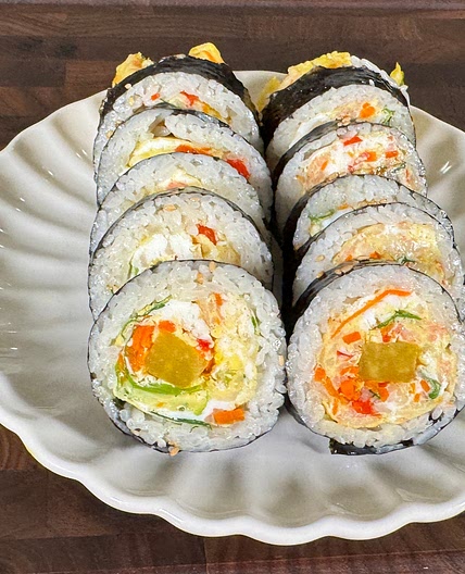 김밥 진작 이렇게 만들걸… 팬 하나로 끝나는 원팬 김밥 레시피 😋✨