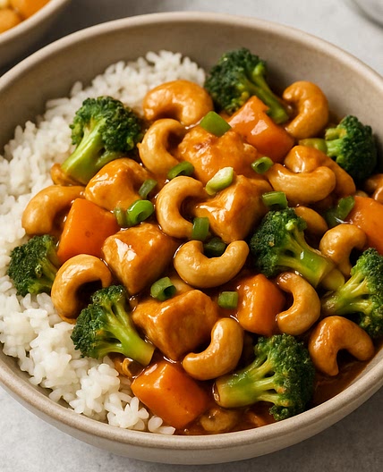 Cashew Chicken Bowls