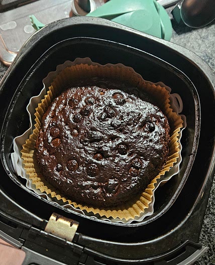 Airfryer Flourless High Protein Brownie