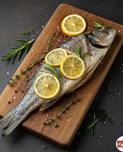 Whole Roast Fish with Lemon & Herbs | Easy Gourmet Recipe | Sharp Blades