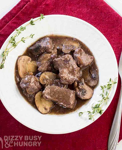 Crock Pot Beef Stew With Mushrooms