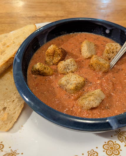 Vegan Tomato Basil Soup