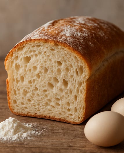 4 Ingredient No Knead Tiktok Bread