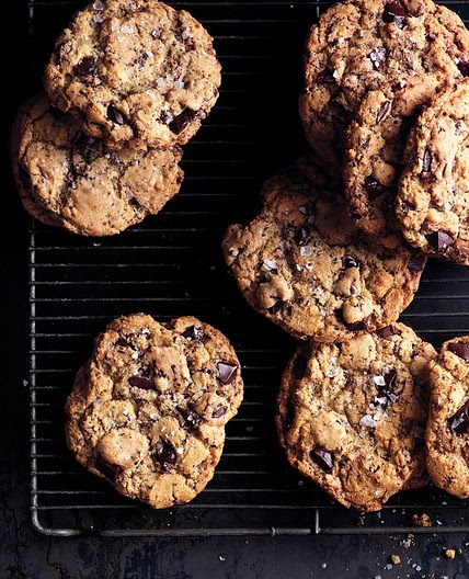 Salty Chocolate Chunk Cookies