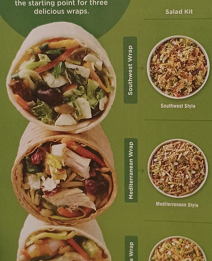 Salad Kit Wraps