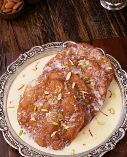 Pala Puri(Milk Puri)