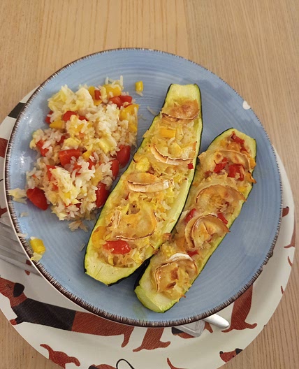 Courgettes Farcies au Riz