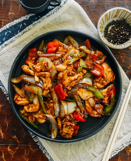 Black Pepper Chicken