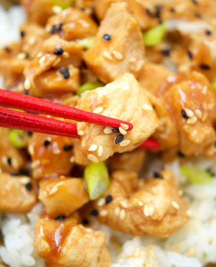 Asian Sesame Instant Pot Chicken