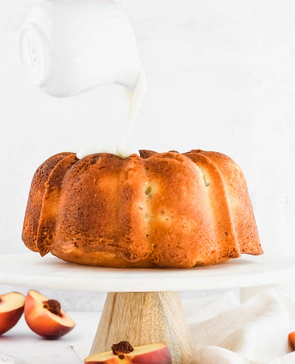 Peach Bundt Cake