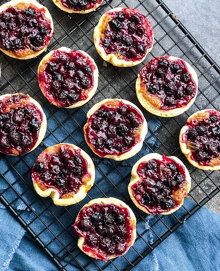 Saskatoon Berry Butter Tarts
