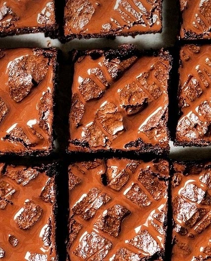Mediterranean Tahini Brownies (Super Moist)