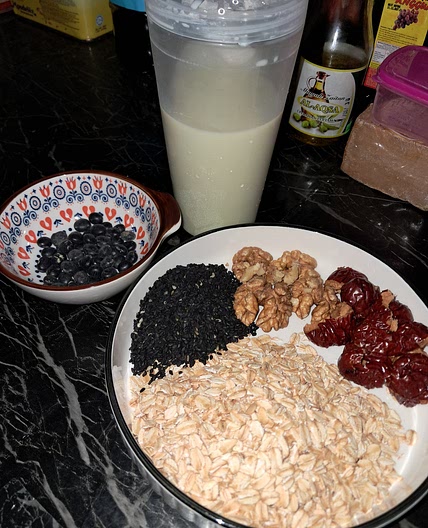 Black Soybean sesame drink