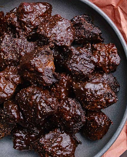 Smoked Poor Man's Burnt Ends