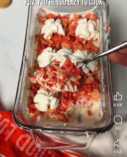Vanilla Strawberry Cheesecake Delight