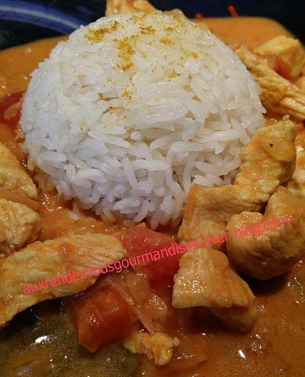 Poulet coco au curry