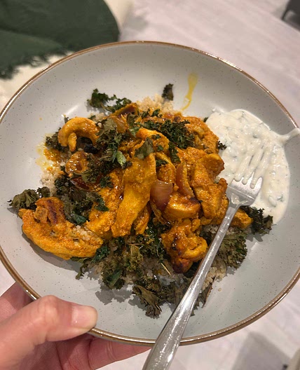 Spicy yoghurt chicken