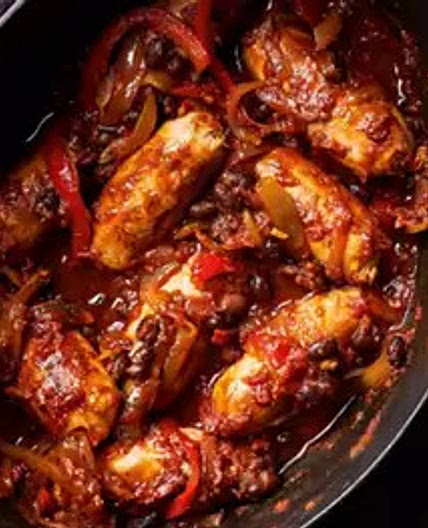 Sausage, beer & black bean chilli