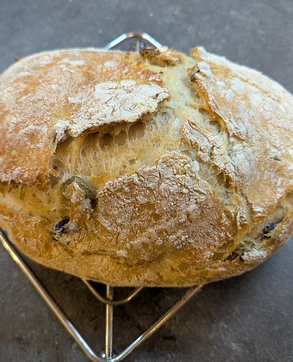 Mediterranean Olive Bread