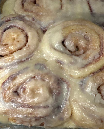 Lindsey’s cinnamon rolls