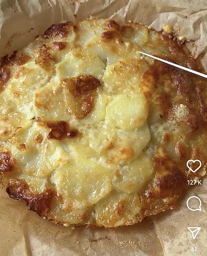 Tourte pomme de terre jambon