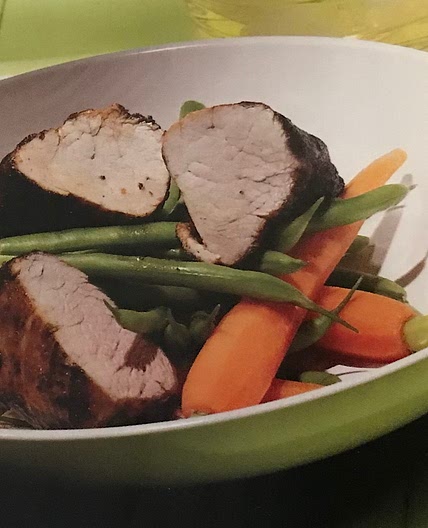 Filets de porc grillés au parfum de tomate