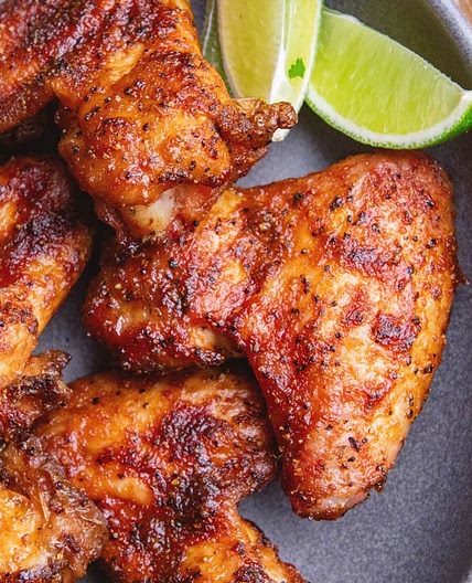 Smoked Habanero–Pineapple Chicken Wings