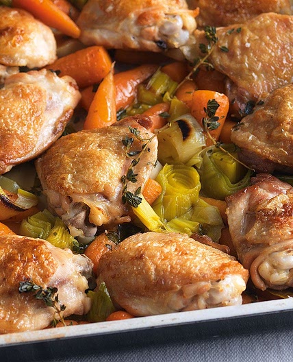 Farmhouse chicken braise recipe