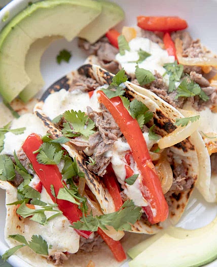 Philly Cheesesteak Tacos Recipe