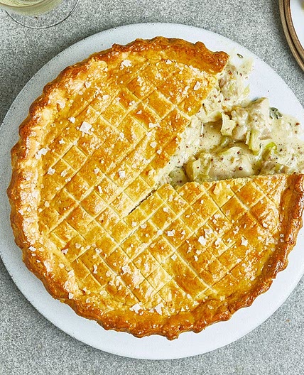 Next level chicken pie