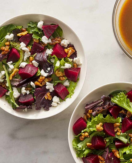 Beet Salad with Goat Cheese