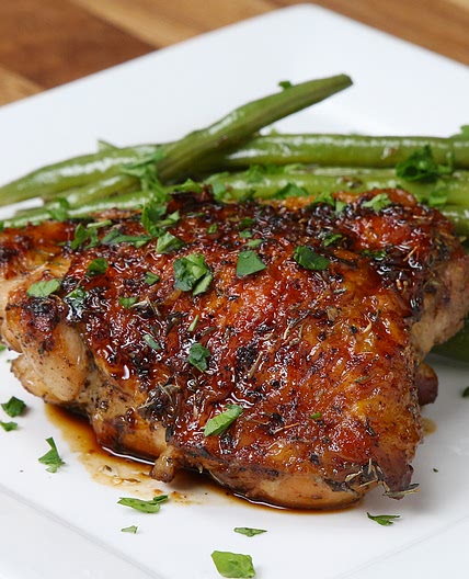 One-Pan Honey Garlic Chicken Recipe by Tasty