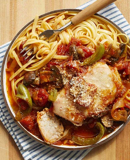 Slow Cooker Pork Cacciatore