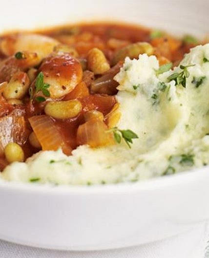 Somerset stew with cheddar & parsley mash