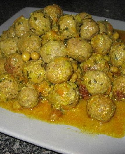 Slow Cooker Moroccan Meatballs