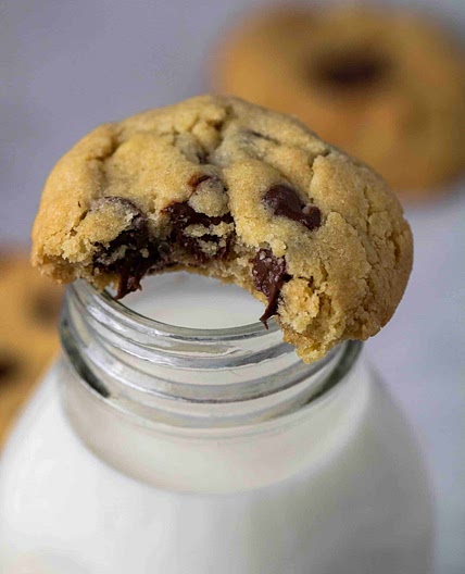Soft and Chewy Air Fryer Chocolate Chip Cookies