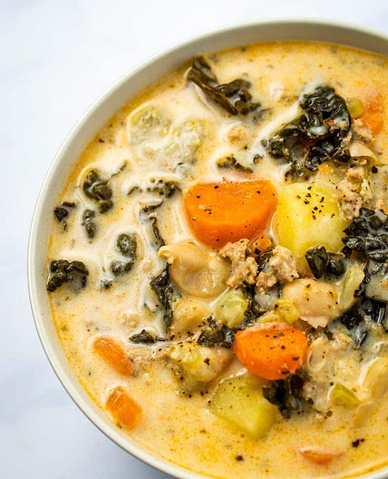 Healthy Instant Pot Zuppa Toscana