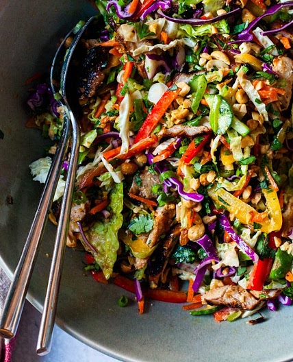 Poolside Sesame Slaw