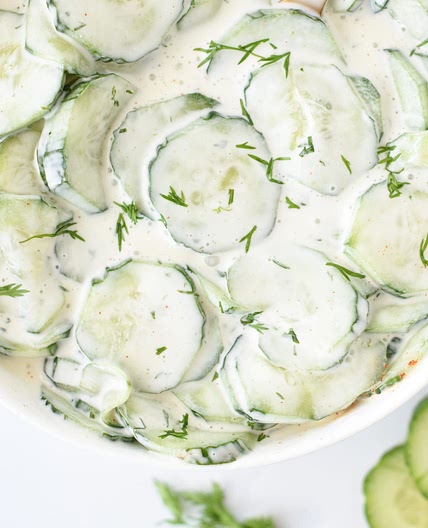 Keto Cucumber Salad