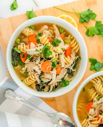 The Best Healthy Homemade Chicken Noodle Soup