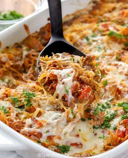 Spaghetti Squash Casserole