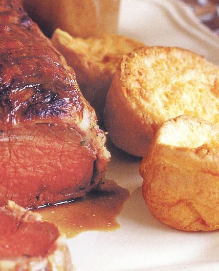 The best roast beef with all the trimmings